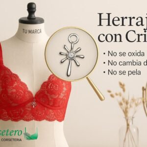 Herraje con Cristal